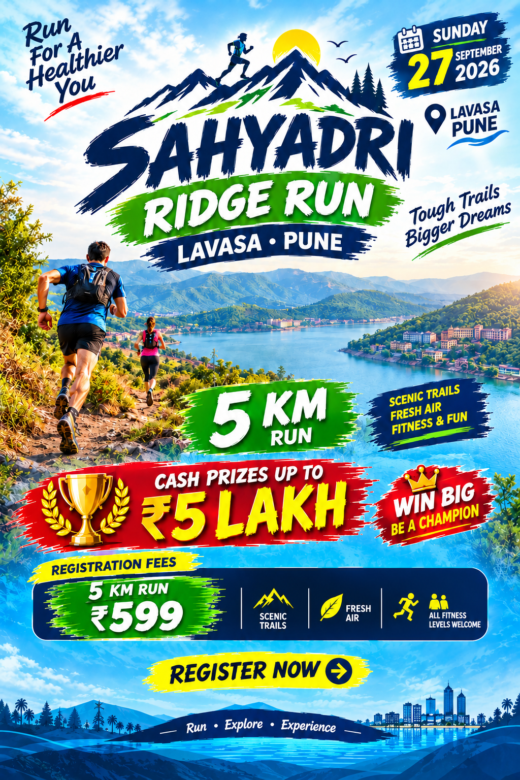 Sahyadri Ridge Run 5 km Pune