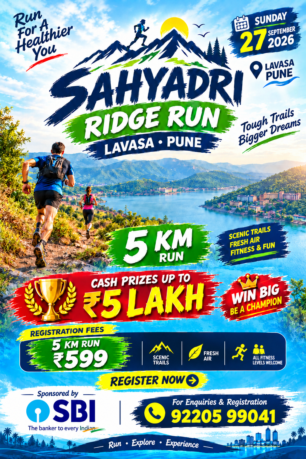 Sahyadri Ridge Run 5 km Pune